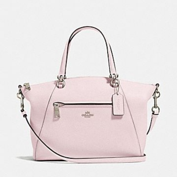 Coach Handbags - NWT COACH Ice Pink Prairie Satchel Purse 